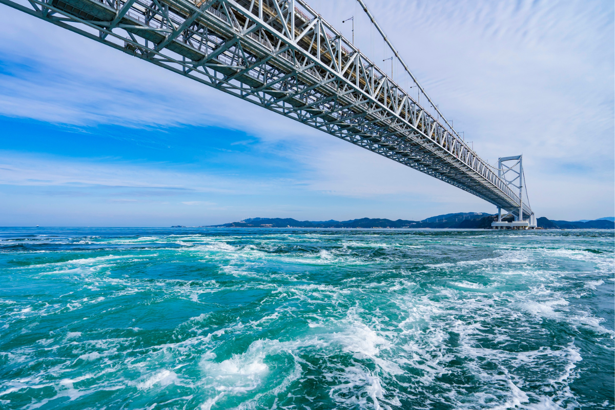 Naruto Whirlpools in Tokushima, Japan