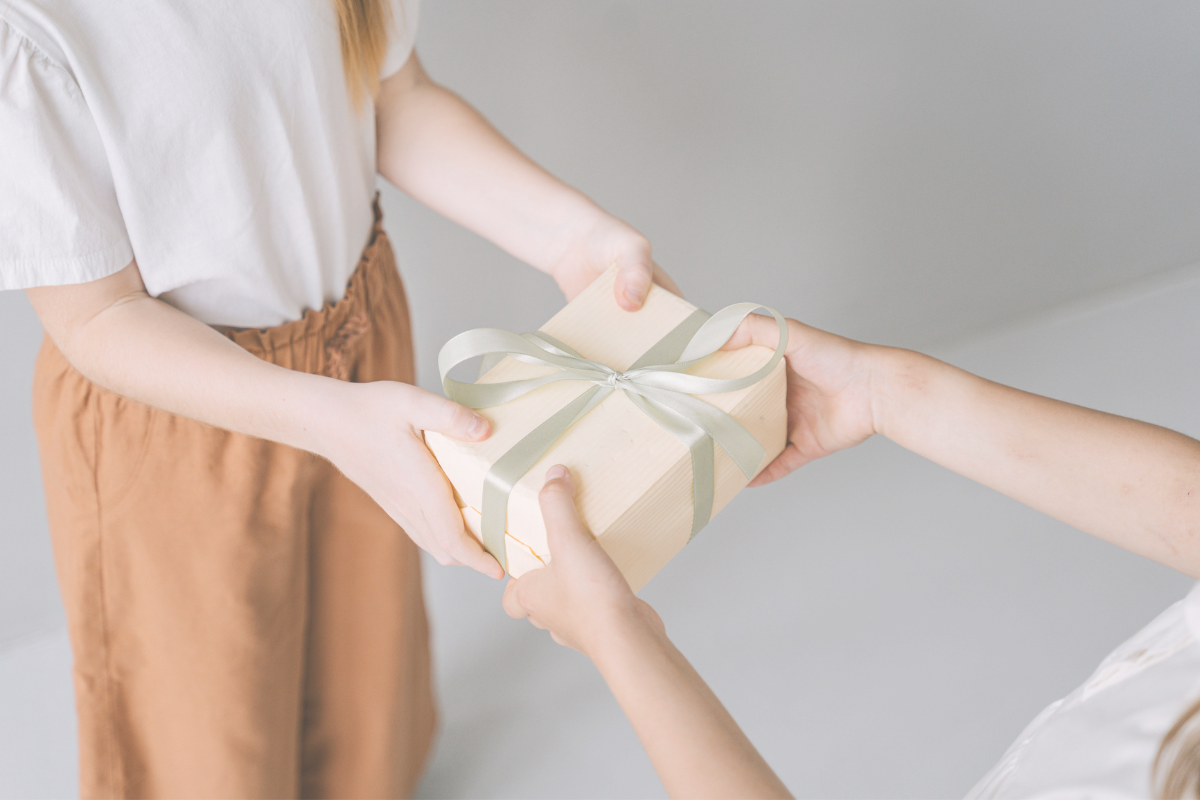 Small gift items in a shop in Japan
