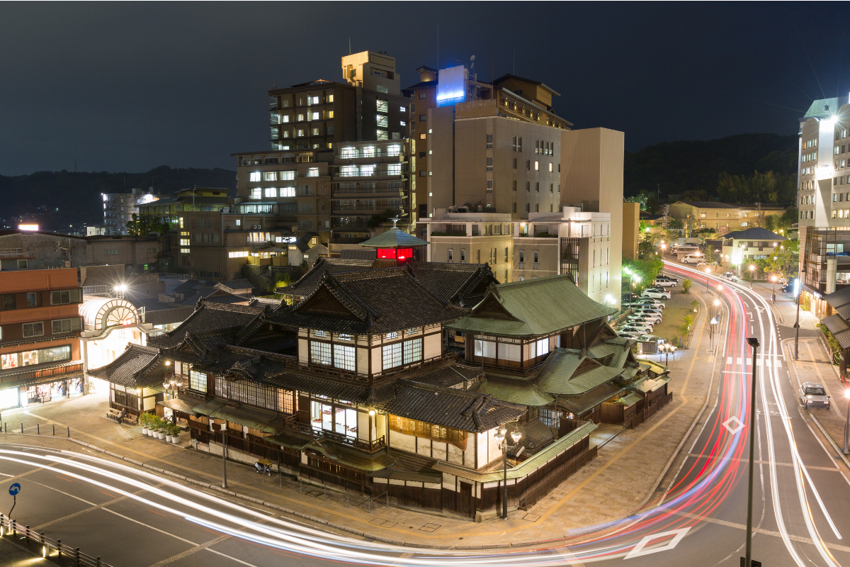 Dogo Onsen in Matsuyama, Ehime, Japan